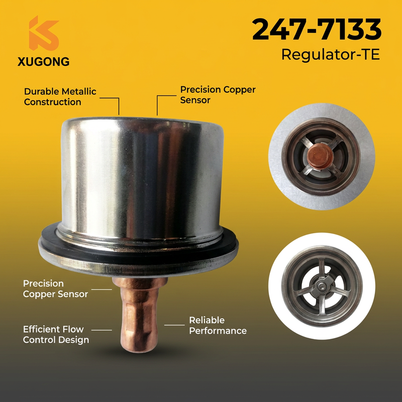 Construction Machinery Parts Excavator Thermostat 2477133 for CAT E3306